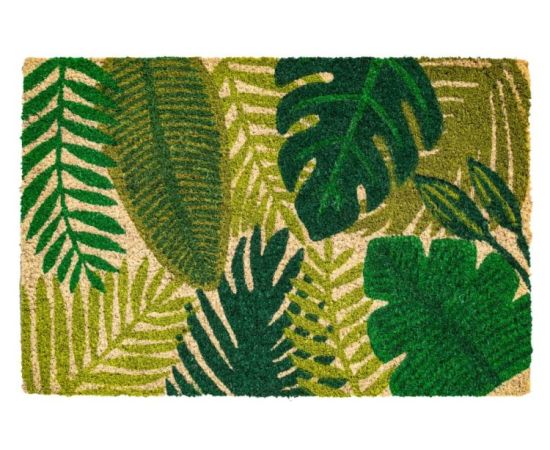 Mat Hamat Ruco Print Green Leaves 40x60 cm