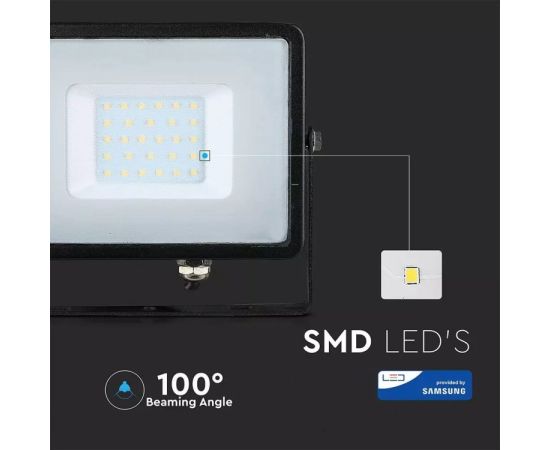 Spotlight V-TAC LED Samsung 402 IP65 6400K 30W