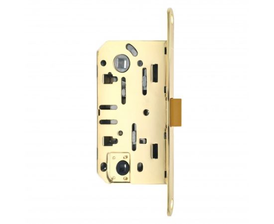 Silent mortise lock Soller 600WC-PB gold without key for latch