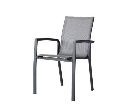 Стул Sultan Textile Dining Chair gunmetal