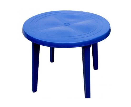 ALEANA მრგვალი მაგიდა მუქი ლურჯი 90სმ