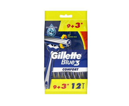 ერთჯერადი საპარსი Gillette Blue 3 12ც