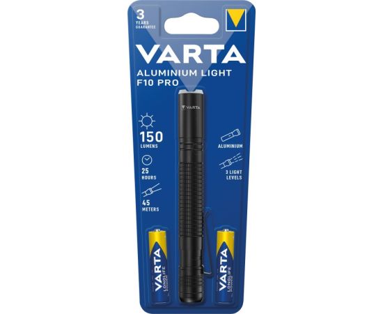 ფარანი Varta Aluminium Light F10 Pro 150lum