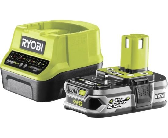 Battery and charger Ryobi ONE+ RC18120-125 18V 2.5 Ah