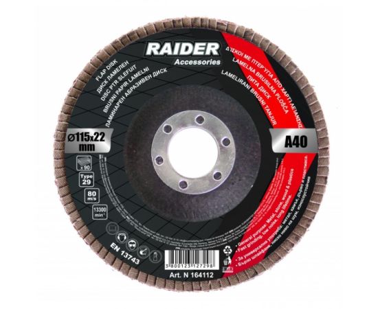 Flap disk Raider А-120 RD 115 mm
