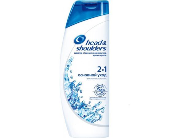 Shampoo and balm conditioner 2 in 1 Basic care Head&Shoulders 400 ml