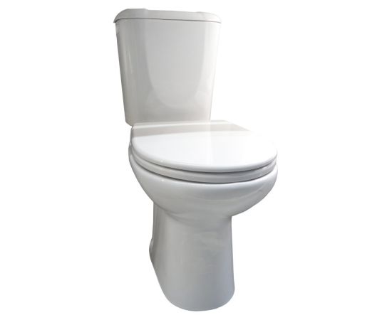 Toilet bowl-compact Dniprokeramika Dali with duroplast seat