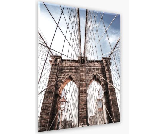 სურათი შუშაზე Styler Brooklyn Bridge GL344 50X70 სმ