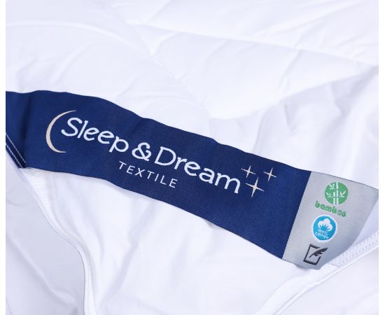 Одеяло односпальное Sleep&Dream 100%хлопок 155х215см