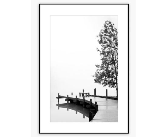 Picture in a frame Styler AB095 DIGI WOODEN PATH 50X70