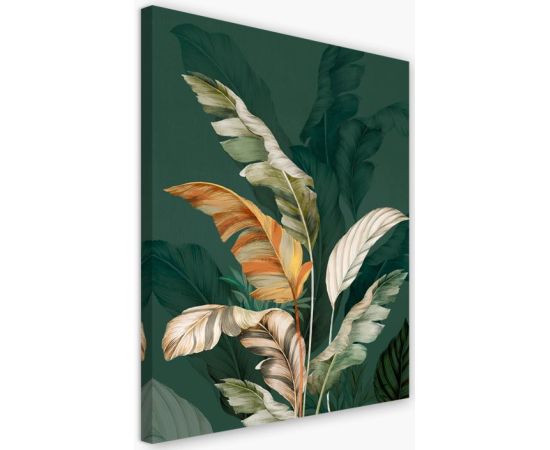 Picture on canvas Styler Green Leafs ST554 60X80 cm