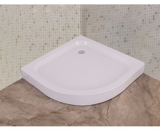 Shower tray oval SUNWAY 90x90x12,5 cm