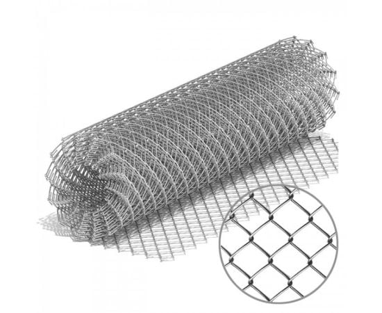 Wire mesh galvanized 2 mm 7x7 cm 1.5x10 m
