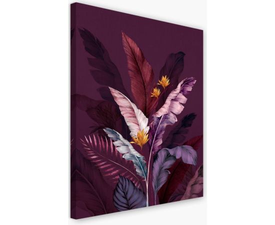 Picture on canvas Styler Violet Leavs ST555 60X80 cm