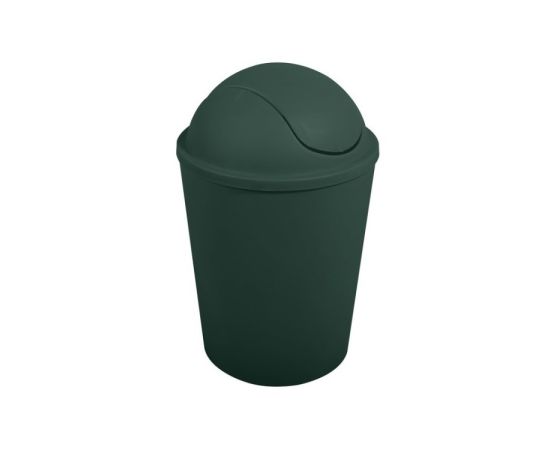 Ведро для мусора MSV Ako темно зеленое 5.5 л