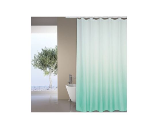 Shower curtain MSV Sugar Vert Pastel 180x200 cm