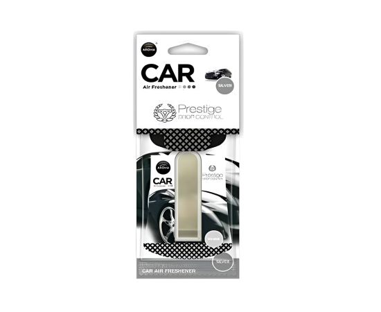 Ароматизатор Aroma Car PRESTIGE DROP CONTROL Silver