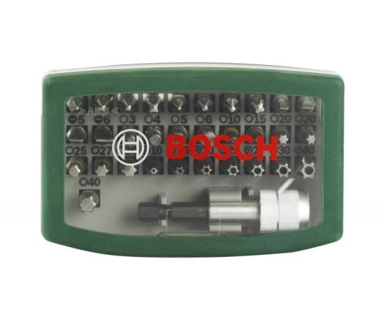 Bit set Bosch 2607017063 mm 32 pcs