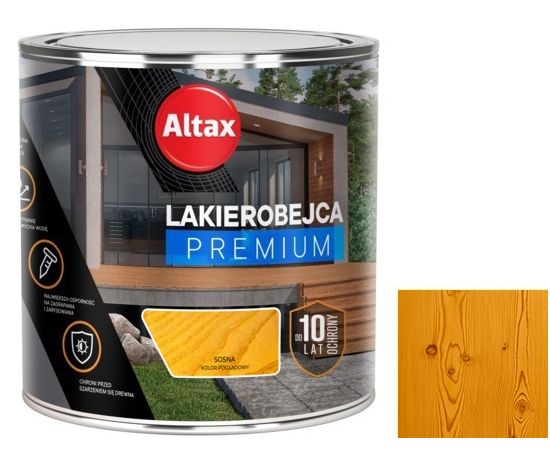 Azure thick-layer Altax Premium pine 0.25 l