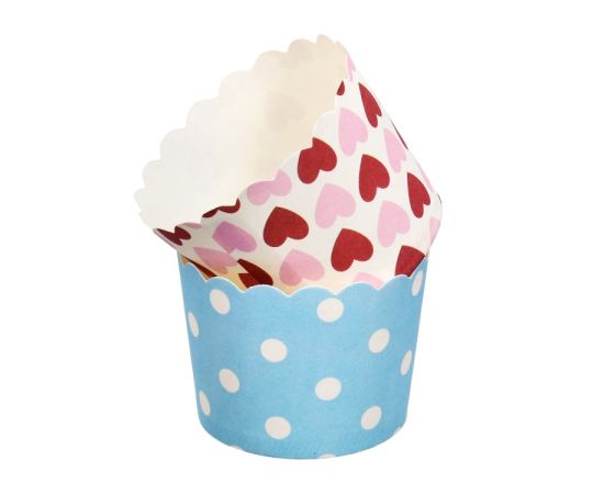 Paper dish for baking cupcakes Marmiton "Lux" 50x45 mm 24 pc