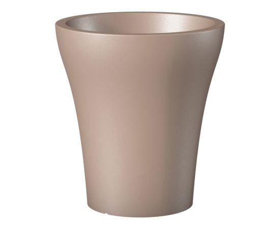 Outdoor plastic pot Scheurich No1 Style High 264/32 LIVING TAUPE