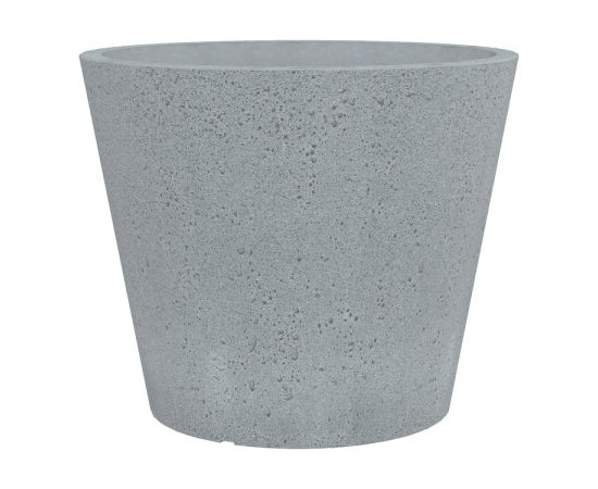 Outdoor plastic pot Scheurich 238/30 C-CONE 30 STONY GREY