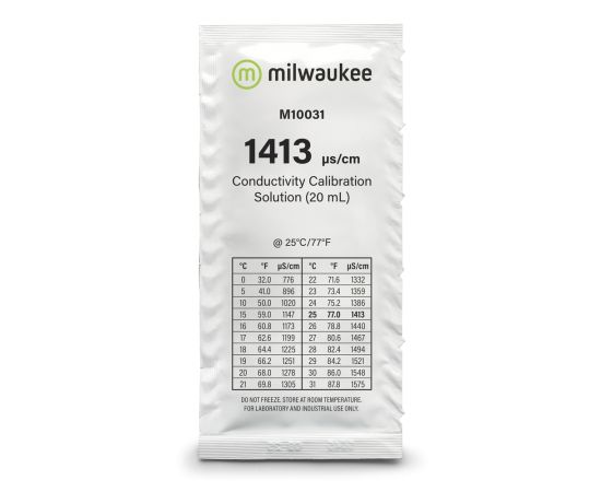 Calibration powder Milwaukee M10031B TDS 1413 µS/cm