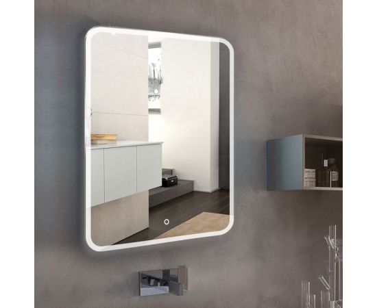 Mirror Silver Mirrors Steve 685x915 mm, touch switch