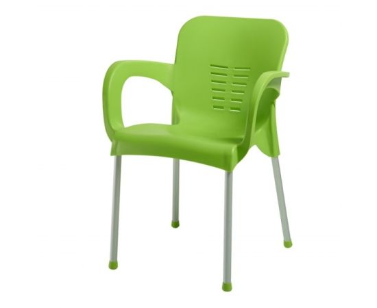 Aluminum chair KIRCICEGI Green