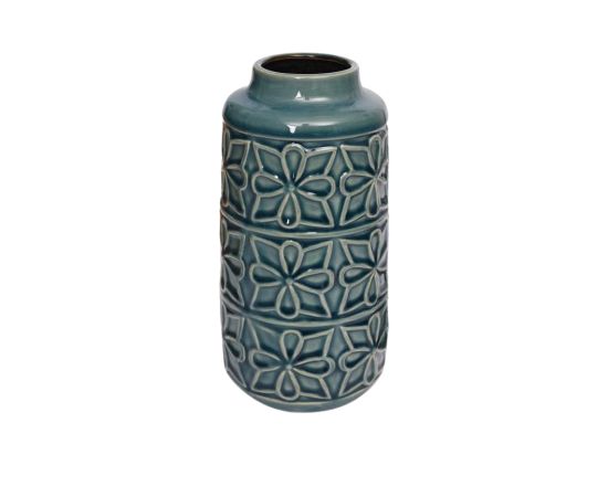 Flower ceramic vase