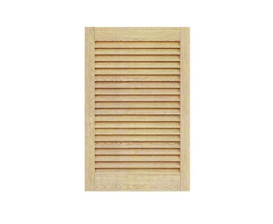 Doors wooden panel jalousie Woodtechnic pine 720х494