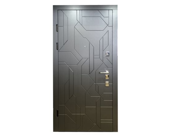 Дверь металлическая внутреннее открывание DOORS mod.888 PR120 Left 960x2200mm 1.5/2mm MDF 10/16mm