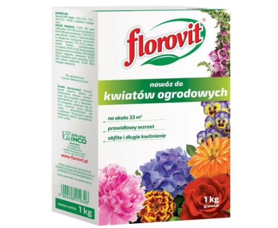 სასუქი Florovit Garden Flowers 1 kg