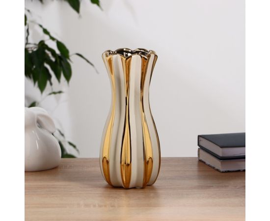 Flower ceramic vase