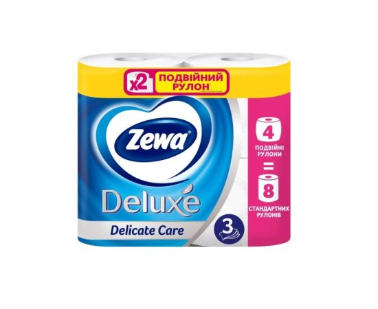 ტუალეტის ქაღალდი Zewa DELUXE 4ც