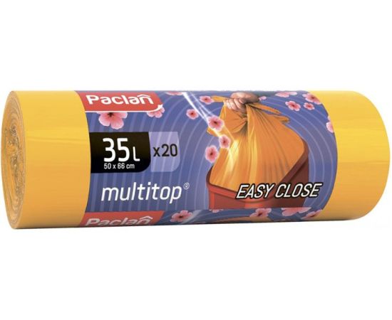 Garbage bags Paclan Multi-Top Aroma 35 l 20 pc