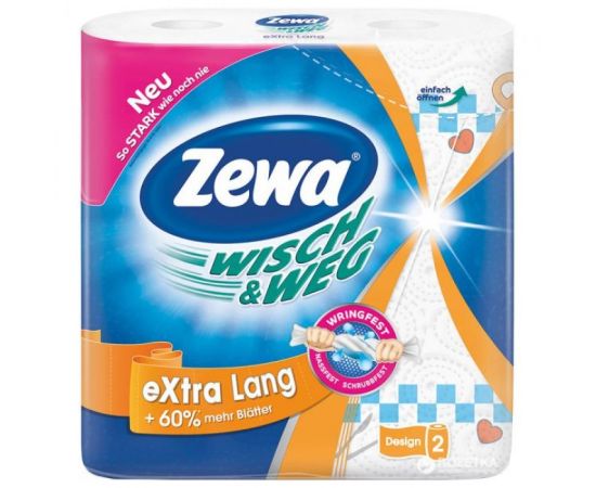 Kitchen napkin Zewa Extra Lang 2pcs