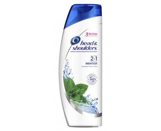 Shampoo and balm conditioner 2 in 1 anti-dandruff Head&Shoulders menthol 400 ml
