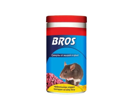 Гранулы против мышей и крыс BROS 250г