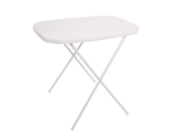 Table for camping 70x50 white