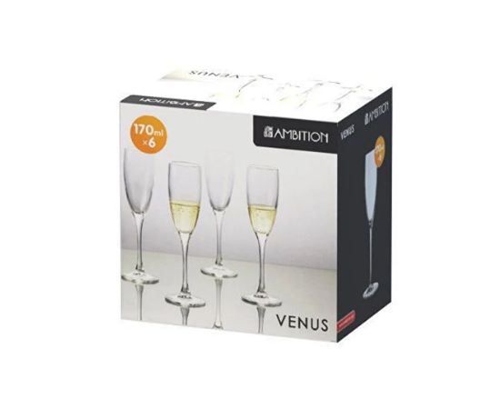 Champagne glass Ambition VENUS 6pcs AM-P4783-6 170 ml