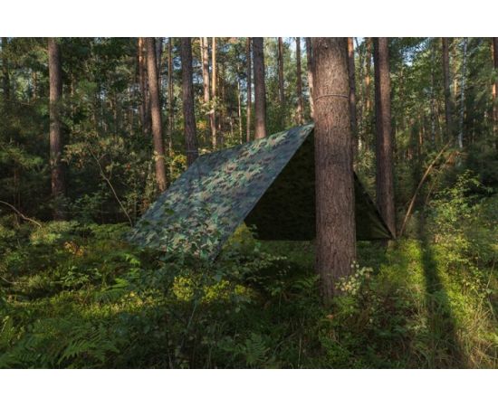 Military tarpaulin Bradas CAMOforest 4x6m 90g/m²