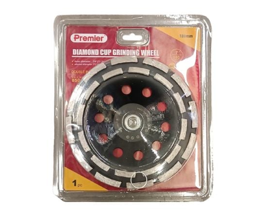 Polishing disc for concrete Premier YF3807-180 180x22.2 mm