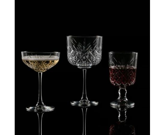 Set of champagne glasses Pasabahce TIMELESS 9440236 4pcs 255ml