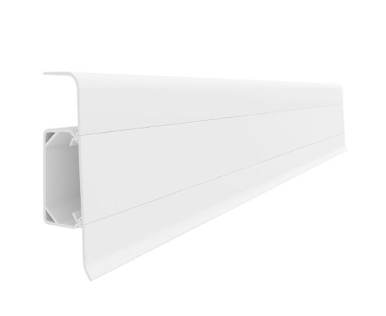 Plinth Profile VOX PVC Esquero E-601 2.5 m white