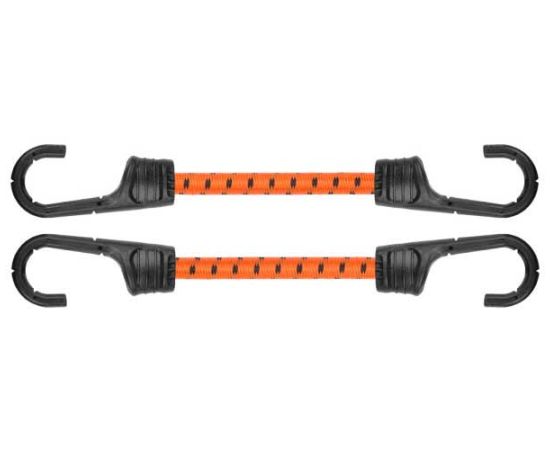Резиновый шнур с крючками Bradas BCH2-08060OR-B 0.8x60 см 2 шт
