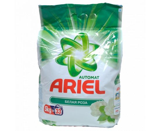 Washing powder Ariel automat white Rose 5 kg