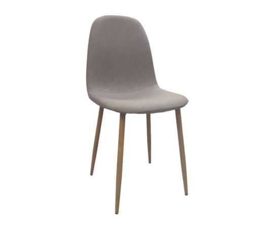 Fabric kitchen chair gray 621