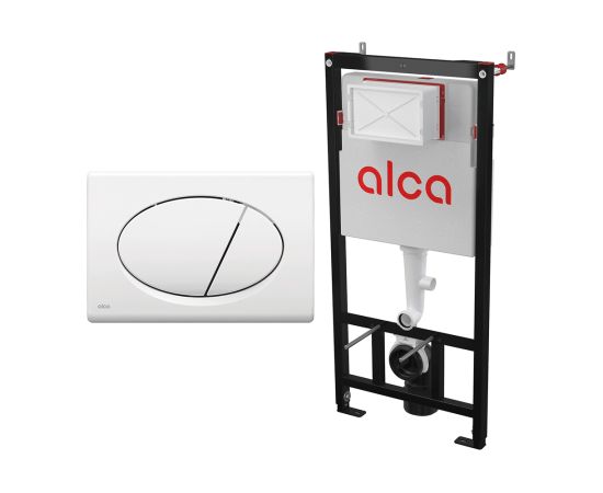 Installation system for suspended toilet Alcadrain AM101/1120 + button M70