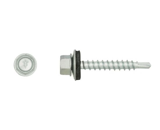 Farm self-drilling screws with Koelner EPDM washer 20 pcs 4,8x35 B-OD-48035T blis